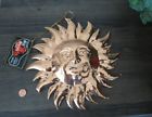 1917 Old Dutch Solid Copper Sun Face Mold Wall 045642019171