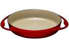 20129250602460 Le Creuset Pan Enameled Cast Iron New Round Cookware Bakeware Serving Dish Kitchenware Home 024147077350