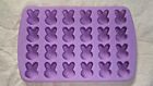 2105-0140 Wilton Purple Bunny Rabbit Silicone Baking Mold Easter Cavity Cake
