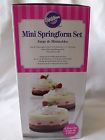 2105-0448 Wilton Piece Mini Springform Set 2105-0448 Wilton Piece Mini Springform Set