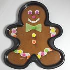 2105-0516 Wilton Bakeware Tall Gingerbread Boy Cookie Cake Pan New