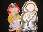 2105-2077 Wilton Hero Cake Pan Fireman Policeman Cop Soldier Boy Metal 2105-2077 Wilton Hero Cake Pan Fireman Policeman Cop Soldier Boy Metal