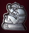 2105-3235 Wilton Santa And Sleigh Cake Pan Vintage Christmas Holiday Party