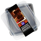 2105-9199 Wilton Covered Brownie Pan Inches Nonstick Carbon Steel 791769440298 2105-9199 Wilton Covered Brownie Pan Inches Nonstick Carbon Steel 791769440298