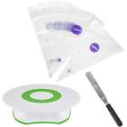21094265 Cake Bakeware Decorating Kit Trim Turn Ultra Turntable 070896342652