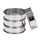2141 Patisse Round Double Rolled Tart Rings Set 8712187021410