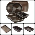 234325454377 Bake Choice Nonstick Steel Bakeware Set Tray Chocolate 051153460159