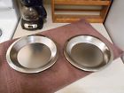 2519 Revere Ware Stainless Steel Pie Baker Pans Extra Nice Shiny