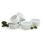 261a Norpro Piece Porcelain Ramekin Set Baking Creme Brulee 028901002619