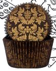 261r50115dbp11 Goldas Kitchen Baking Cups Damask 675328000812