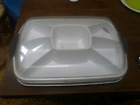 2781 Pampered Chef Chillzanne Rectangle Divided Cold Server Veggie Deviled Egg
