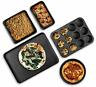 2824 Mishan Sons Pro Piece Bakeware Set Gauge Durable Nonstick Surface