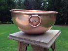 3.8lb Benham Froud Rare Antique English Large 11.75 Copper Mixing Bowl By