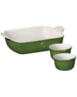 30100031670000 Emile Henry Medium Rectangular Baker And Set Of Ramekins 30100031670000 Emile Henry Medium Rectangular Baker And Set Of Ramekins