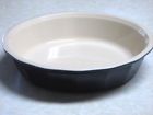 31.76 Emile Henry Inch Round Baking Deep Dish Pan Dark Blue