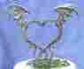 316901132 Fellowship Foundry Dragon Heart Cake Topper Huge Saving
