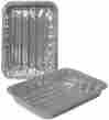 3200-30 Durable Packaging Disposable Aluminum Broiler Pan Mini 8-3 4 X 6-1 074729932003