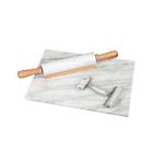 32912 Creative Home Deluxe White Marble Baking Preperation Set