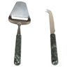 7361055 33133 Creative Home Genuine Green Marble Stone Piece Serving 736105331335
