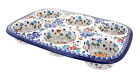 335-dsu103 Blue Rose Polish Pottery 724235717556