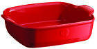 03289313420508 342050 Emile Henry Ultime Qt Square Baking Dish Burgundy