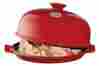 345508 Emile Henry Flame Bread Cloche 13.2 X 11.2 Burgundy