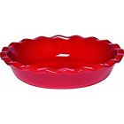 346131 Made Bakers In France Inch Pie Dish Burgundy 3289313461310