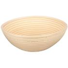 361700001b Round Banneton Proofing Basket Brotform Bread Sourdough Set Baking Rattan
