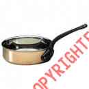 372028 Matfer Bourgeat Lid Saute 11 Copper Pan