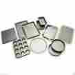 37373 Bakereze Stainless Steel Bakeware Set 12 Piece Non Stick Cookie Muffin Pan Baking 747925137373