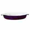 379004 Emile Henry Large Oval Au Gratin Figue