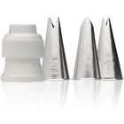 382 Ateco Icing Dispensers Tips Piece Leaf Decorating Tube 014963003824