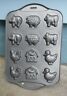 3967 Norpro Animal Farm Pigs Chickens Cows Cookie Candy Pan Molds