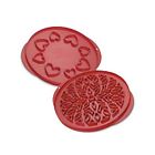 4010 Nordic Ware Lattice Hearts Pie Top Cutter 798527238500