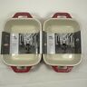 40511-139-0 Staub France Ceramic Cherry Rectangle Gratin Dish Baking 035886317065