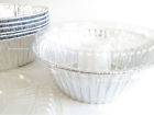 4060-30-250 4060p Handi Foil 8 Disposable Aluminum Angel Food Cake Pan W Clear Snap On Lid 4060