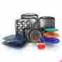 40755 Bakers Secret Non-stick Bakeware Set Aluminum Glass Baking Dishes Oven Dishwasher Safe Bake 706752240755