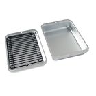 0111722  43290 Nordic Ware Piece Naturals Compact Grill And Bake 011172432902