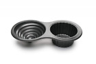 44917 44917com Fox Run Giant Cupcake Pan Carbon Steel 885421270603