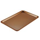 46999 Durable Copper Chef Cookie Sheet Baking Pan Set Bakeware Bakery