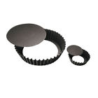 47719-24 Paderno Deep Fluted Tart Mold With Removable Bottom 8014808832222
