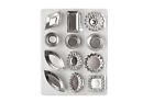 4840 Ateco Tartlet Mold Set Inlcludes Shapes Pcs Of 789542463435