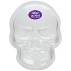 49-3013  Ck Products Plastic Skull Cake Pan White 745367324191