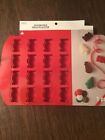 495035 Celebrate It Pepperment Candy Red Silicone Mold Chocolate Bakeware Cavities