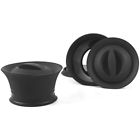 495882-a69400  Mastrad Orka Black Silicone Easy Form Mini Cocottes 783322861442