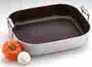5016-ns All-clad All Clad Stainless Exterior Nonstick 16 X 13 Roti Roaster Pan New 011644501662