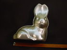 502-2243 Wilton Pc Standup Easter Bunny Cake Pan Metal Baking Mold