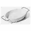 5092 35 Alessi Ettore Sottsass Small Oven-to-table Dish And Holder 8003299009138
