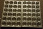5327 Wear Ever Two Vintage Wearever Aluminum Muffin Cupcake Pans Rare