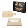53326.01-m000631 Pizza Stone Set Pieces For Grill And Oven Includes Rectangular